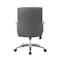 Officesource Studio Collection Mid Back Chair with Chrome Frame 696VGR - alternate 2
